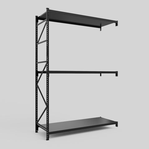 Longspan Metal Shelving - 3100mm High - Add-On Bay - Steel Shelf