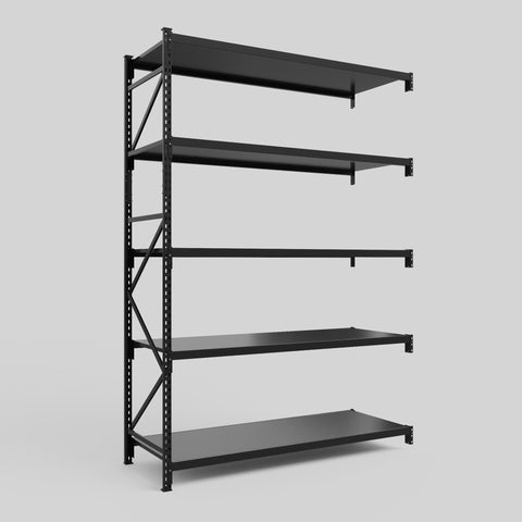 Longspan Metal Shelving - 3100mm High - Add-On Bay - Steel Shelf