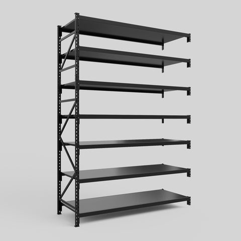 Longspan Metal Shelving - 3100mm High - Add-On Bay - Steel Shelf