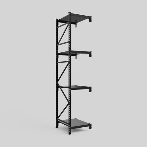 Longspan Metal Shelving - 3100mm High - Add-On Bay - Steel Shelf