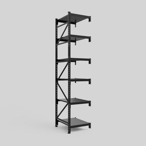 Longspan Metal Shelving - 3100mm High - Add-On Bay - Steel Shelf