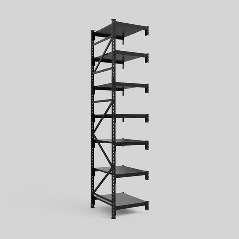 Longspan Metal Shelving - 3100mm High - Add-On Bay - Steel Shelf
