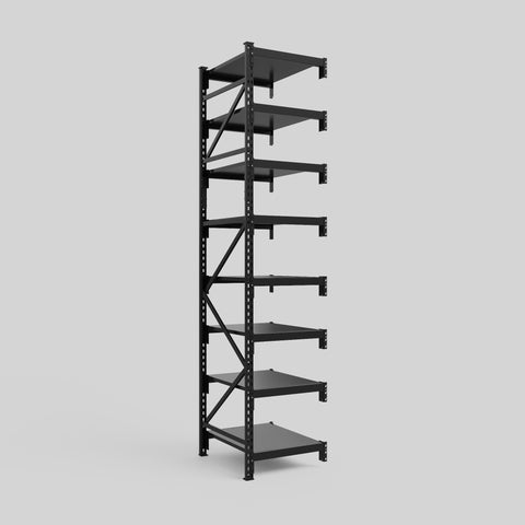 Longspan Metal Shelving - 3100mm High - Add-On Bay - Steel Shelf