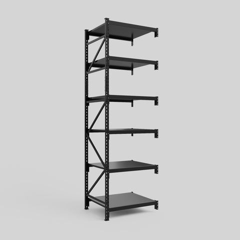 Longspan Metal Shelving - 3100mm High - Add-On Bay - Steel Shelf