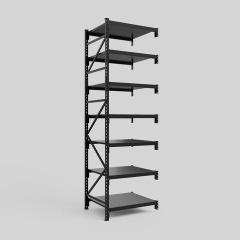 Longspan Metal Shelving - 3100mm High - Add-On Bay - Steel Shelf