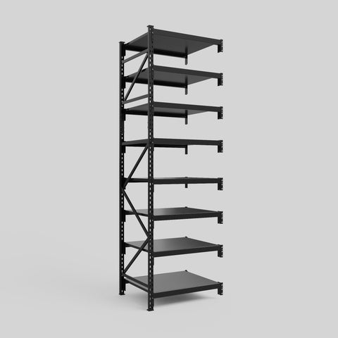 Longspan Metal Shelving - 3100mm High - Add-On Bay - Steel Shelf