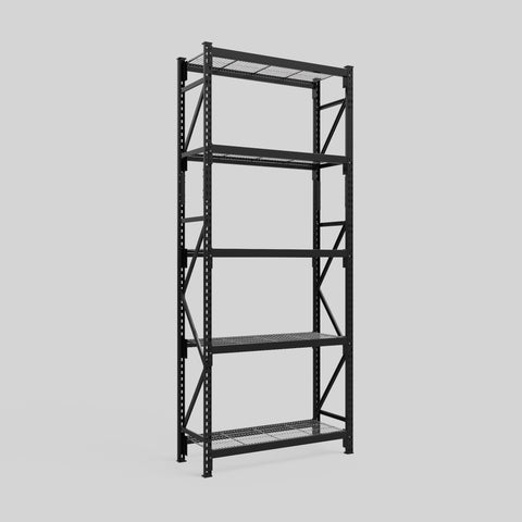Longspan Metal Shelving - 3100mm High - Full Bay - Mesh Shelf