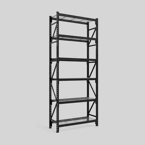 Longspan Metal Shelving - 3100mm High - Full Bay - Mesh Shelf