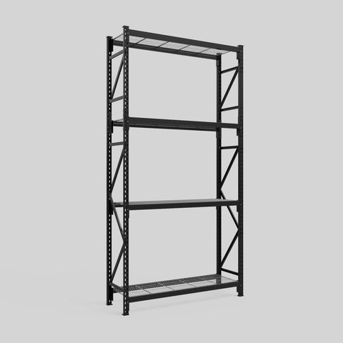 Longspan Metal Shelving - 3100mm High - Full Bay - Mesh Shelf