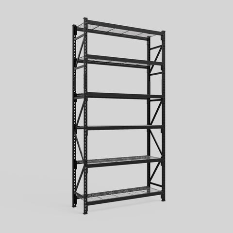 Longspan Metal Shelving - 3100mm High - Full Bay - Mesh Shelf