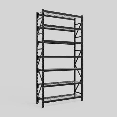 Longspan Metal Shelving - 3100mm High - Full Bay - Mesh Shelf