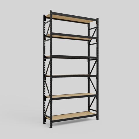 Longspan Metal Shelving - 3100mm High - Full Bay - Particleboard Shelf
