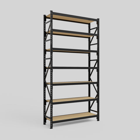 Longspan Metal Shelving - 3100mm High - Full Bay - Particleboard Shelf