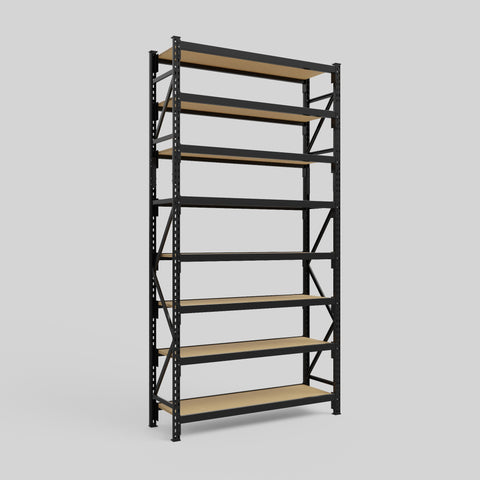 Longspan Metal Shelving - 3100mm High - Full Bay - Particleboard Shelf