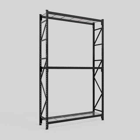 Longspan Metal Shelving - 3100mm High - Full Bay - Mesh Shelf