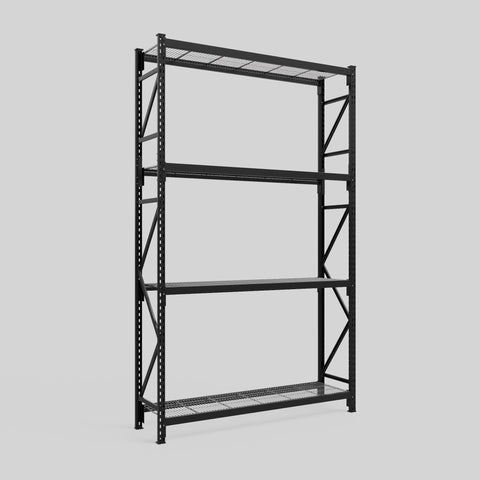 Longspan Metal Shelving - 3100mm High - Full Bay - Mesh Shelf