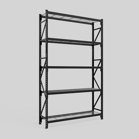 Longspan Metal Shelving - 3100mm High - Full Bay - Mesh Shelf