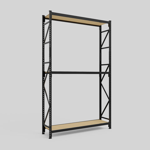 Longspan Metal Shelving - 3100mm High - Full Bay - Particleboard Shelf