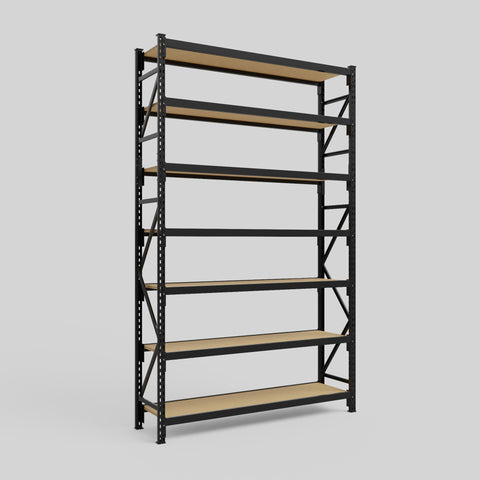 Longspan Metal Shelving - 3100mm High - Full Bay - Particleboard Shelf
