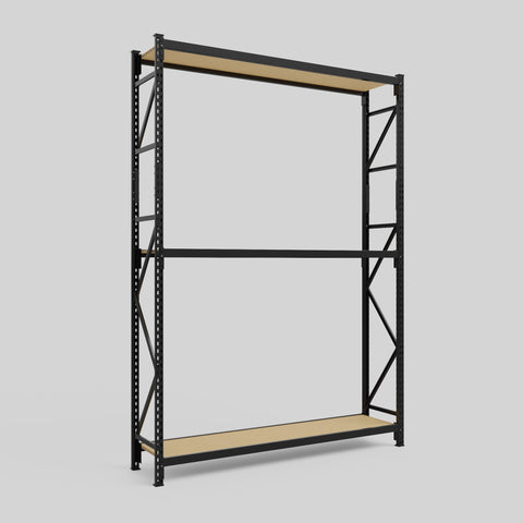Longspan Metal Shelving - 3100mm High - Full Bay - Particleboard Shelf