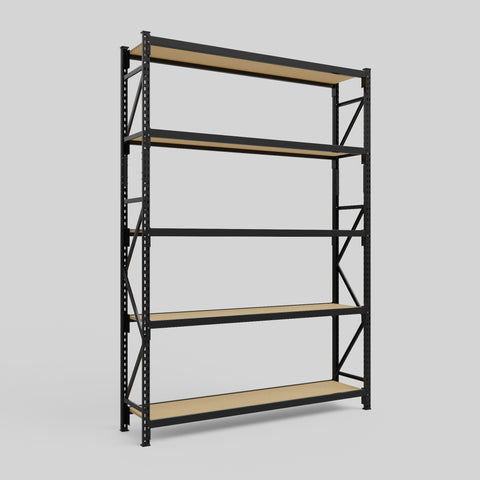 Longspan Metal Shelving - 3100mm High - Full Bay - Particleboard Shelf