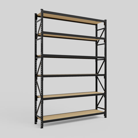 Longspan Metal Shelving - 3100mm High - Full Bay - Particleboard Shelf