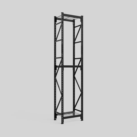 Longspan Metal Shelving - 3100mm High - Full Bay - Mesh Shelf
