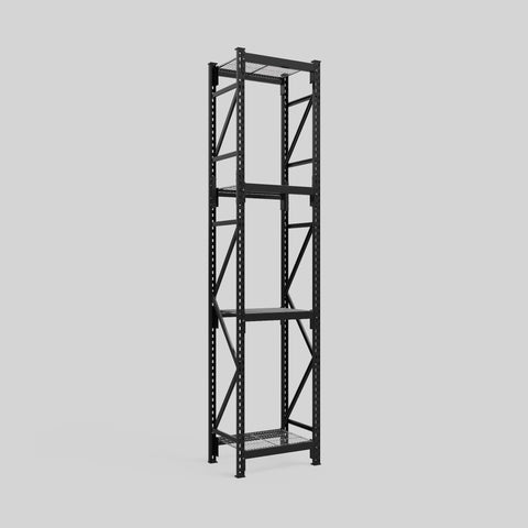 Longspan Metal Shelving - 3100mm High - Full Bay - Mesh Shelf