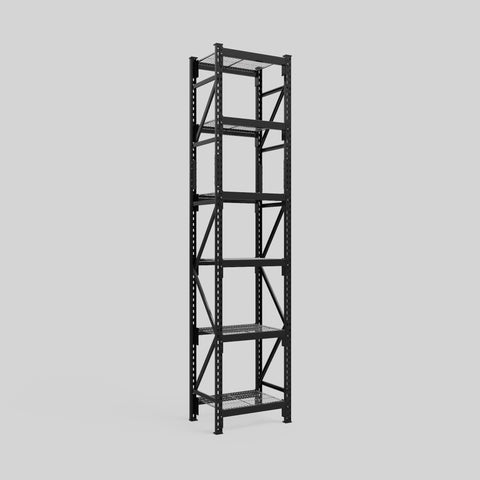 Longspan Metal Shelving - 3100mm High - Full Bay - Mesh Shelf