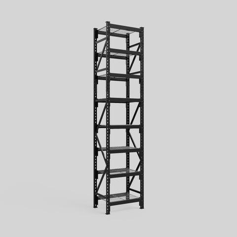 Longspan Metal Shelving - 3100mm High - Full Bay - Mesh Shelf