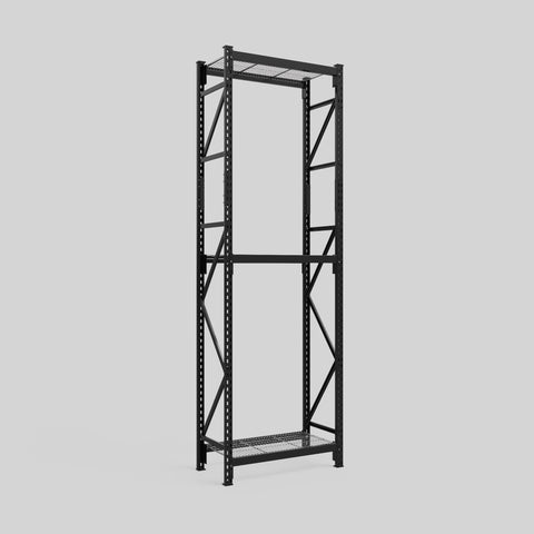 Longspan Metal Shelving - 3100mm High - Full Bay - Mesh Shelf