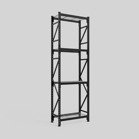 Longspan Metal Shelving - 3100mm High - Full Bay - Mesh Shelf