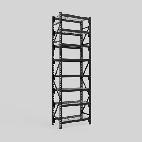 Longspan Metal Shelving - 3100mm High - Full Bay - Mesh Shelf