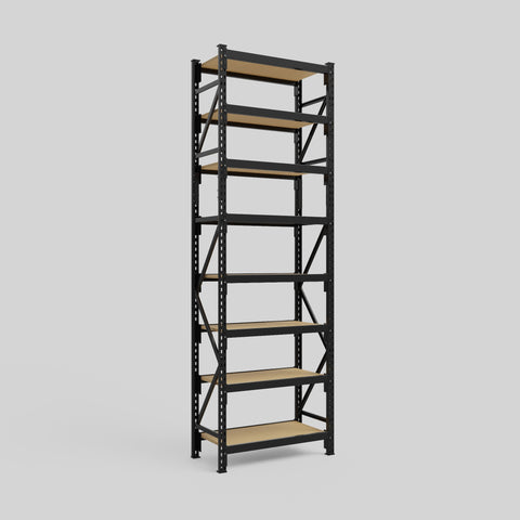 Longspan Metal Shelving - 3100mm High - Full Bay - Particleboard Shelf