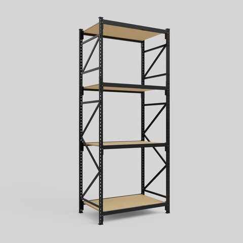 Longspan Metal Shelving - 3100mm High - Full Bay - Particleboard Shelf