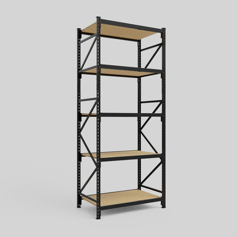 Longspan Metal Shelving - 3100mm High - Full Bay - Particleboard Shelf