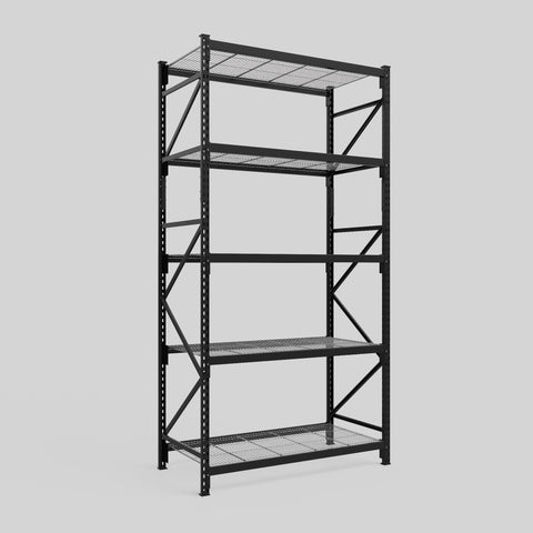 Longspan Metal Shelving - 3100mm High - Full Bay - Mesh Shelf