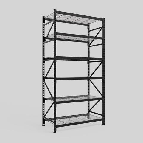 Longspan Metal Shelving - 3100mm High - Full Bay - Mesh Shelf