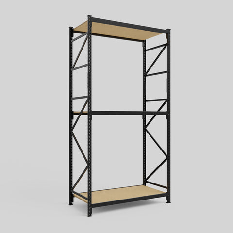 Longspan Metal Shelving - 3100mm High - Full Bay - Particleboard Shelf