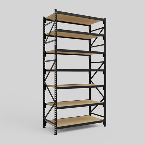Longspan Metal Shelving - 3100mm High - Full Bay - Particleboard Shelf