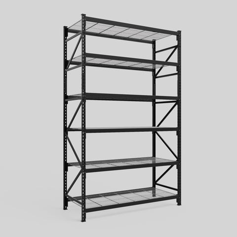 Longspan Metal Shelving - 3100mm High - Full Bay - Mesh Shelf