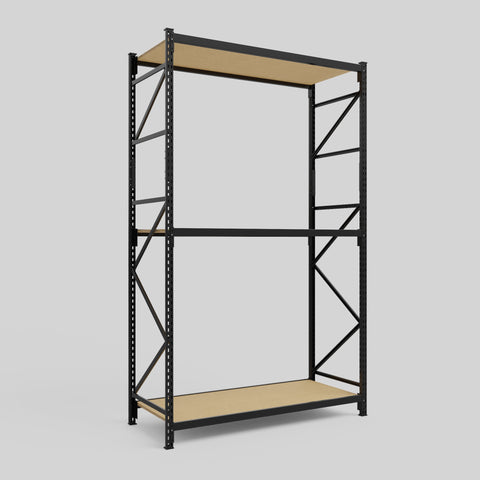 Longspan Metal Shelving - 3100mm High - Full Bay - Particleboard Shelf