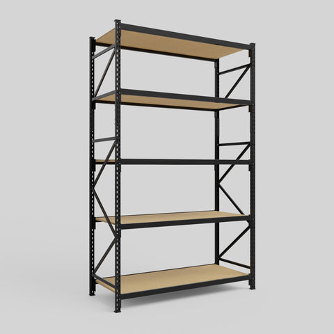 Longspan Metal Shelving - 3100mm High - Full Bay - Particleboard Shelf