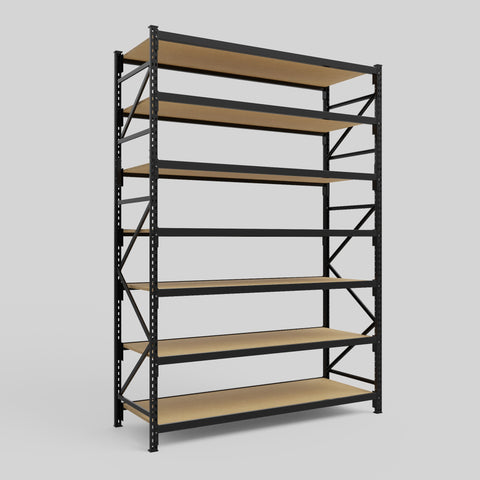 Longspan Metal Shelving - 3100mm High - Full Bay - Particleboard Shelf