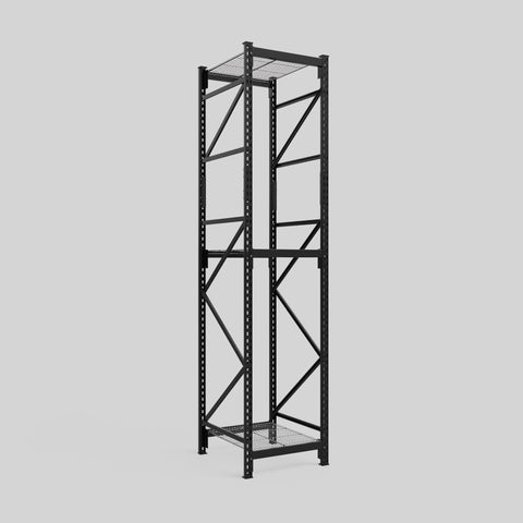 Longspan Metal Shelving - 3100mm High - Full Bay - Mesh Shelf