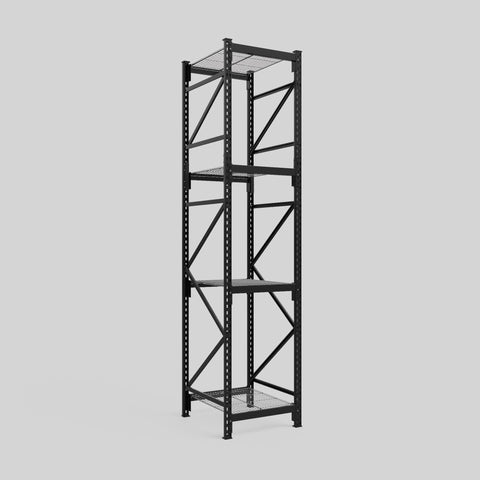 Longspan Metal Shelving - 3100mm High - Full Bay - Mesh Shelf