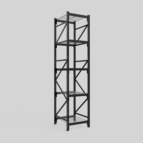 Longspan Metal Shelving - 3100mm High - Full Bay - Mesh Shelf