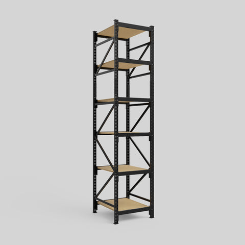 Longspan Metal Shelving - 3100mm High - Full Bay - Particleboard Shelf