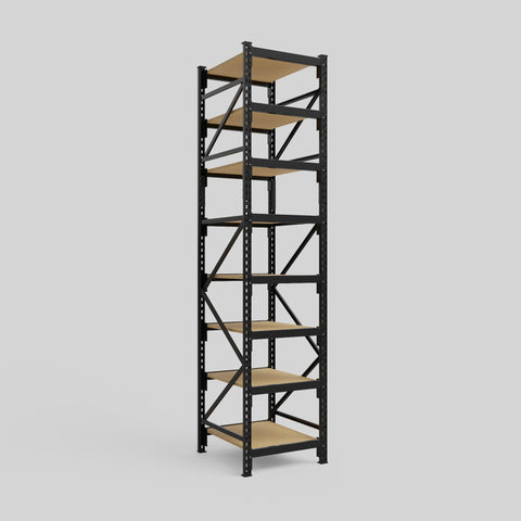 Longspan Metal Shelving - 3100mm High - Full Bay - Particleboard Shelf