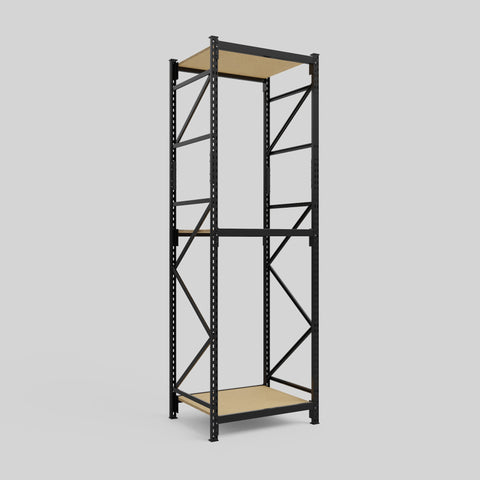 Longspan Metal Shelving - 3100mm High - Full Bay - Particleboard Shelf